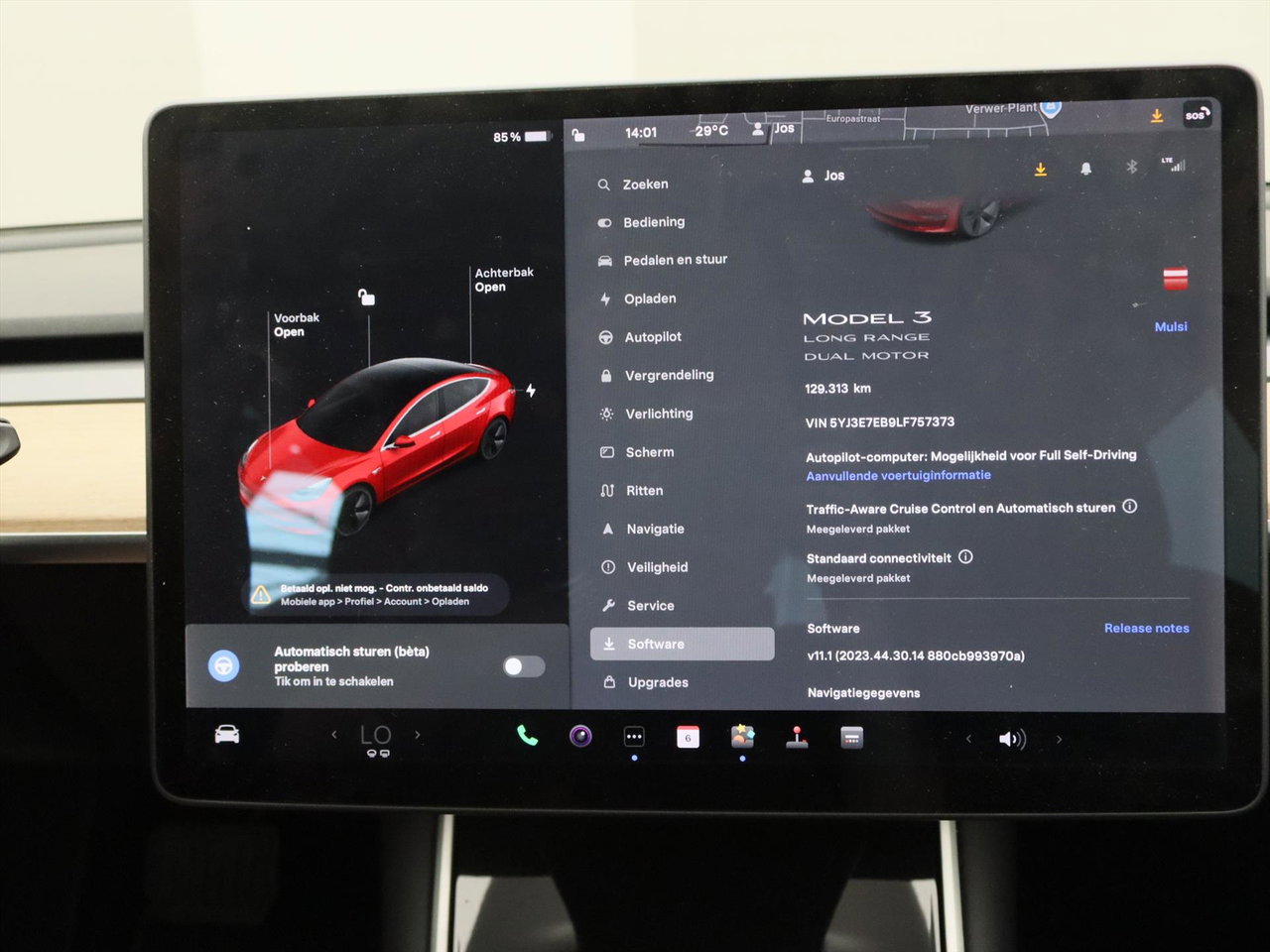Tesla Model 3 Long-Range AWD 351pk 75 kWh 86% SOH [ AUTOPILOT+620KM WLTP+PREMIUM AUDIO ] 30