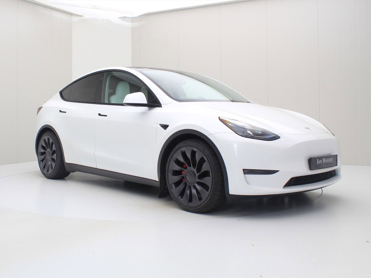 Tesla Model Y Performance 534pk AWD 91.4% SoH [ WIT LEDER+ENHANCED AUTOPILOT+21 INCH+WARMTEPOMP+RYZEN ] 5