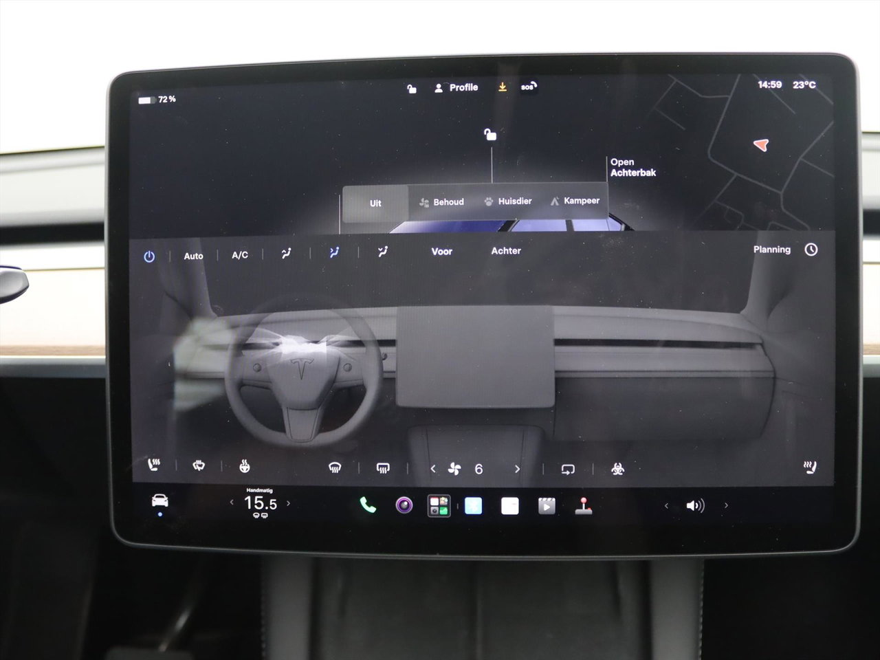 Tesla Model Y Long Range AWD 75kWh 351pk 93.2% SoH AMD RYZEN [ AUTOPILOT+19 INCH+PREMIUM AUDIO ] 30