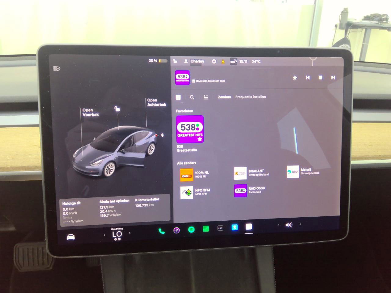 Tesla Model 3 Long-Range AWD 351pk 75 kWh 91,8% SoH FACELIFT [ TREKHAAK+WARMTEPOMP+AUTOPILOT+PREMIUM AUDIO ] 17