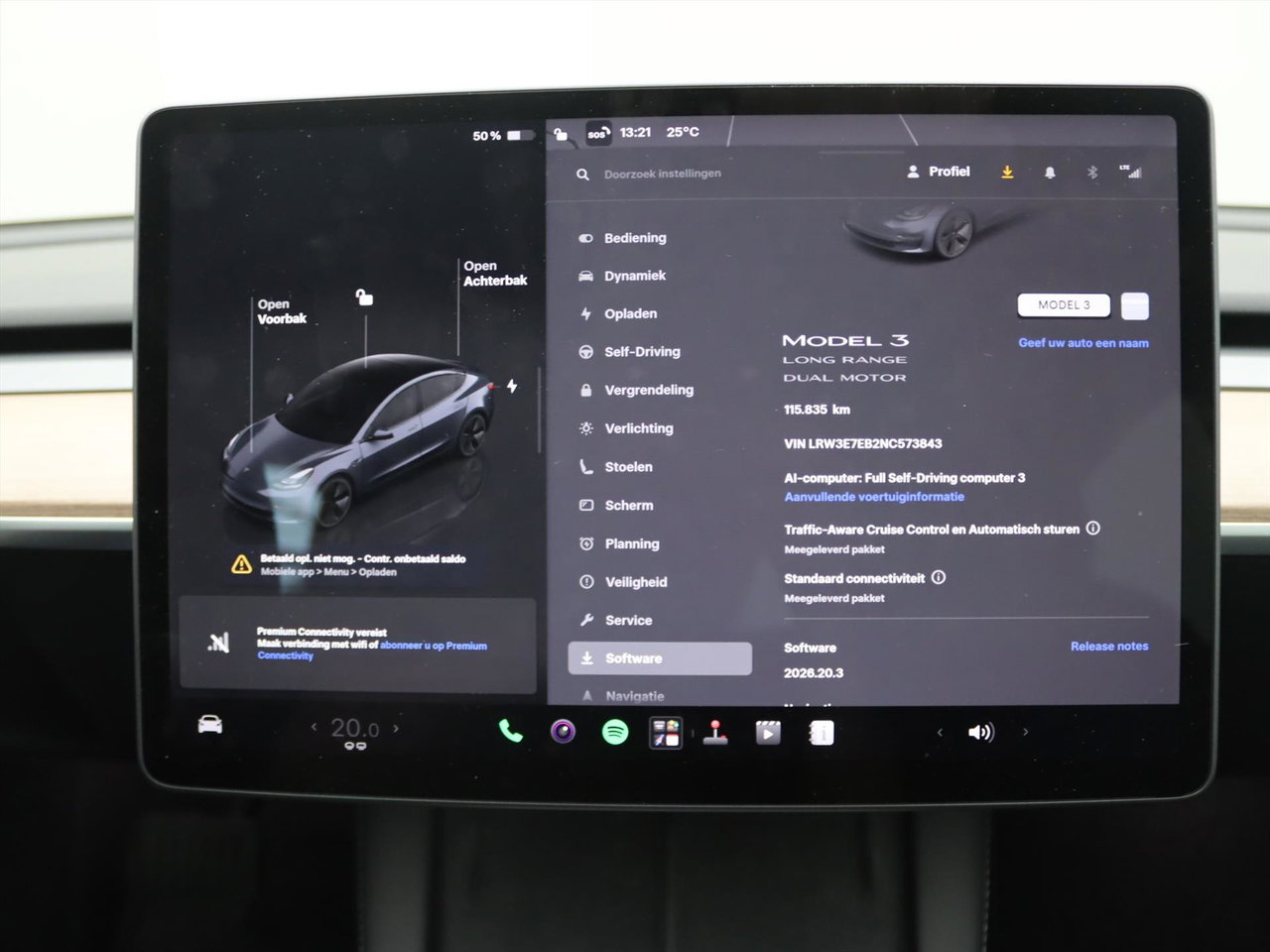 Tesla Model 3 Long-Range AWD 351pk 75 kWh FACELIFT [ AMD RYZEN+WARMTEPOMP+AUTOPILOT+PREMIUM AUDIO ] 30