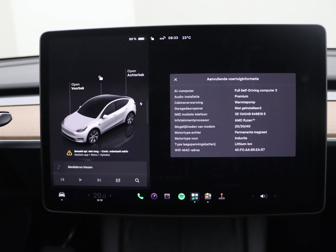 Tesla Model Y Long Range AWD 75kWh 351pk [ AMD RYZEN+AUTOPILOT+19 INCH+PREMIUM AUDIO ] 28