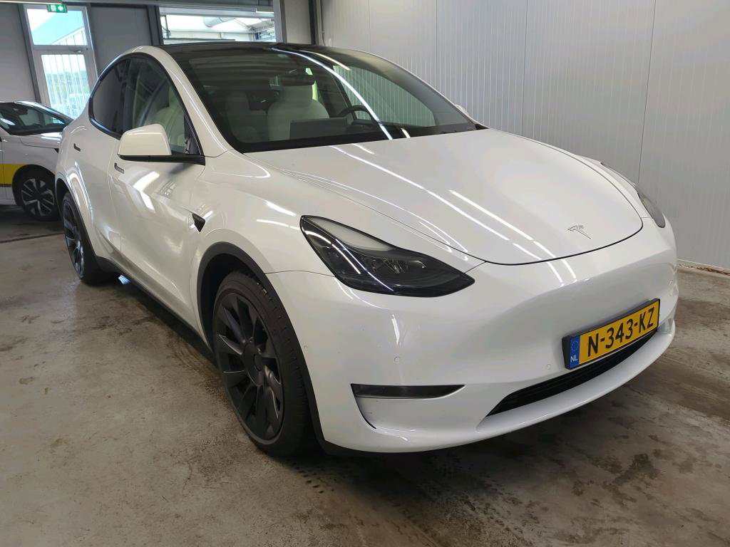 Tesla Model Y Long Range AWD 75kWh 351pk 92,2% SoH [ WIT LEDER+TREKHAAK+AUTOPILOT+20 INCH+PREMIUM AUDIO ] 3