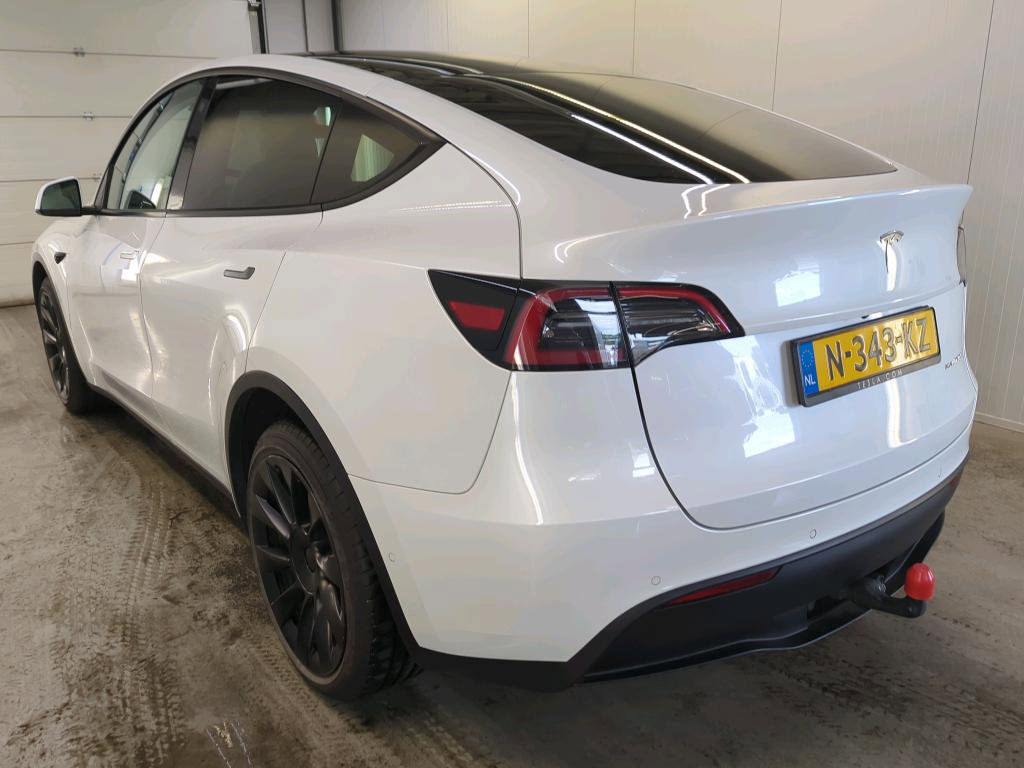 Tesla Model Y Long Range AWD 75kWh 351pk 92,2% SoH [ WIT LEDER+TREKHAAK+AUTOPILOT+20 INCH+PREMIUM AUDIO ] 4