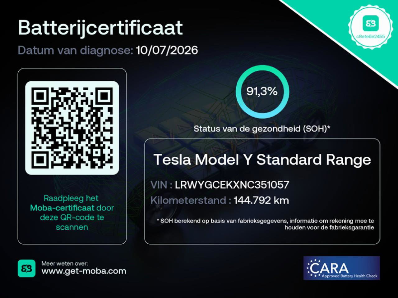 Tesla Model Y Long Range AWD 75kWh 351pk AMD RYZEN 91.3% SoH [ TREKHAAK+AUTOPILOT+20 INCH+PREMIUM AUDIO ] 2