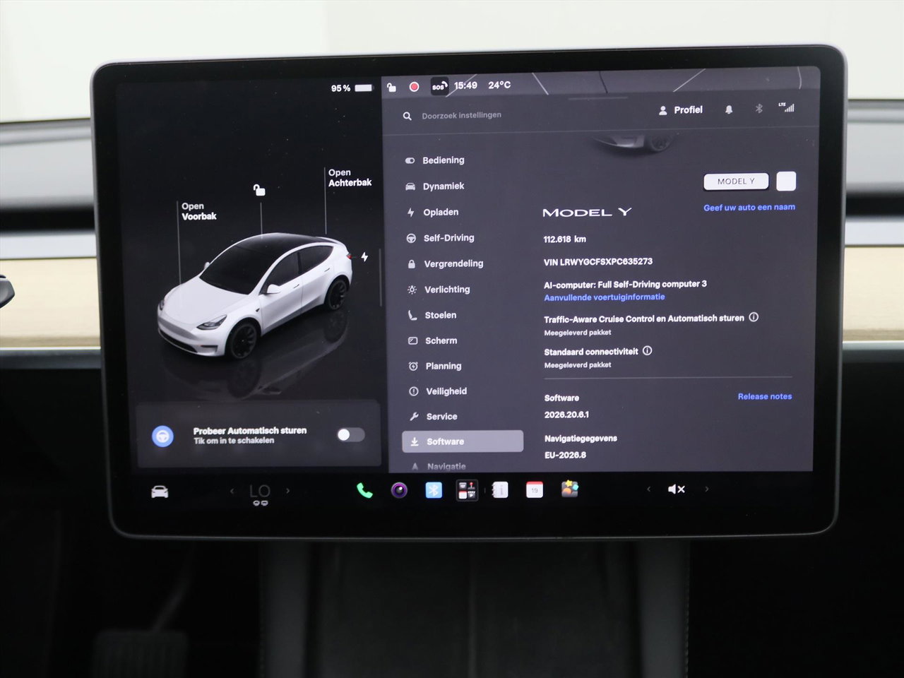 Tesla Model Y Standard RWD Plus 351pk 90,9% SoH [ TREKHAAK+LFP ACCU+AUTOPILOT+20 INCH+PREMIUM AUDIO ] 27
