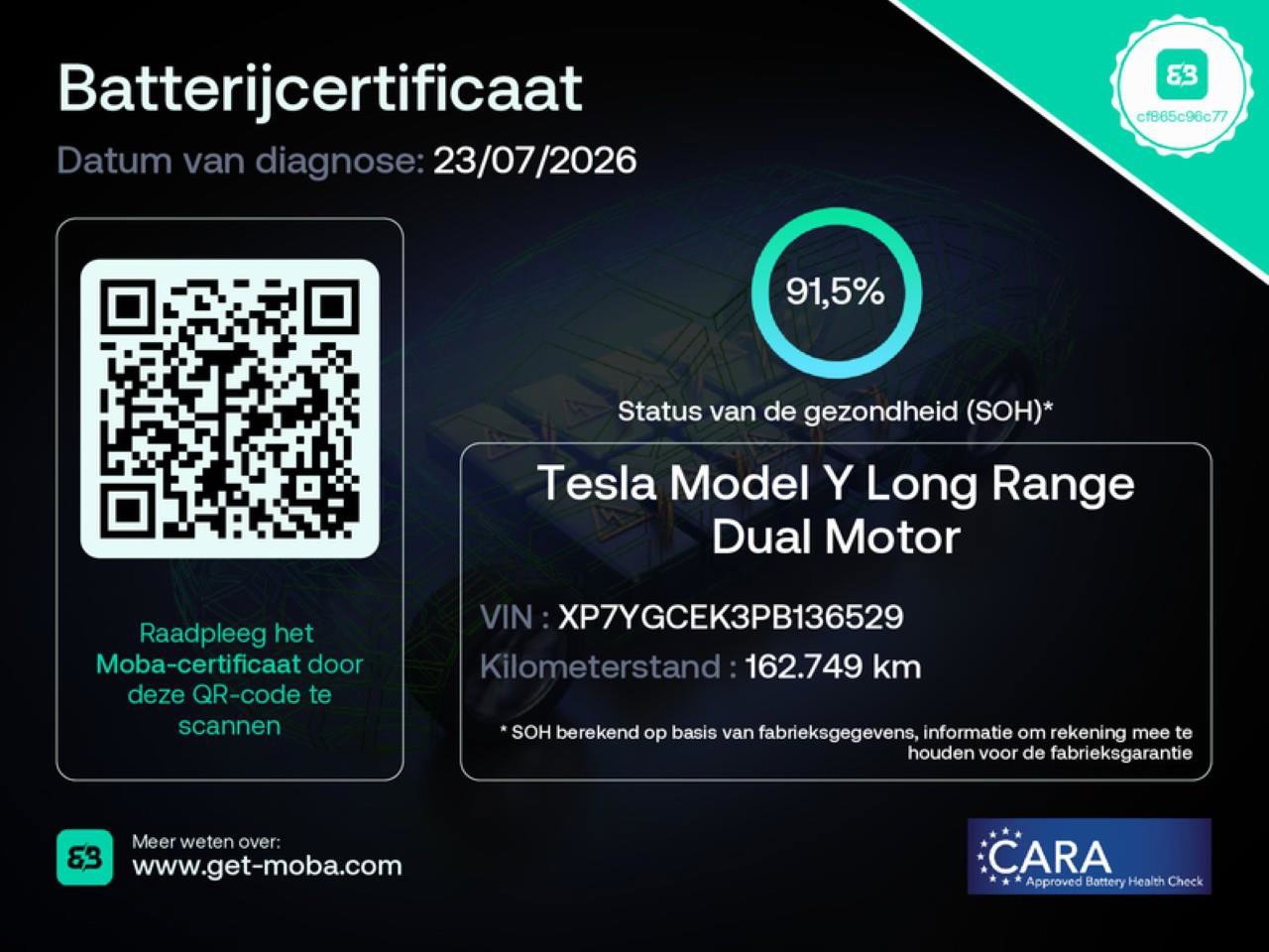 Tesla Model Y Long Range AWD 351PK 91,5% SoH [ QUICKSILVER+TREKHAAK+PREMIUM AUDIO+WARMTEPOMP+20 INCH ]