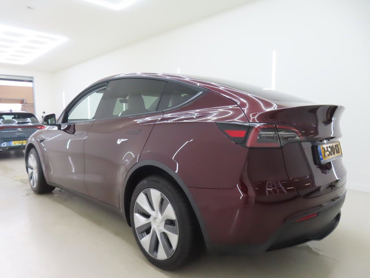 Tesla Model Y Long Range 345pk AWD 97% SoH [ CHERRY+WIT LEDER+AMD RYZEN+PREMIUM AUDIO ] 5