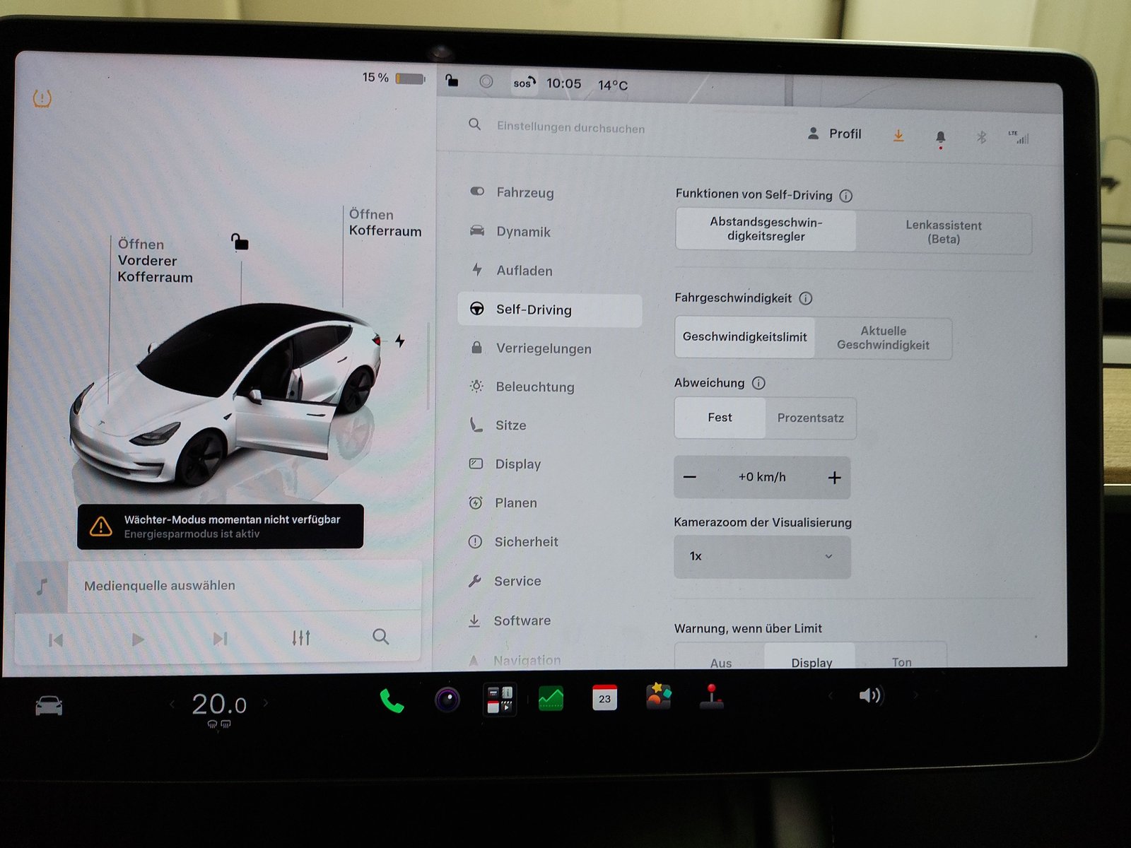 Tesla Model 3 Leder Navi LED 20