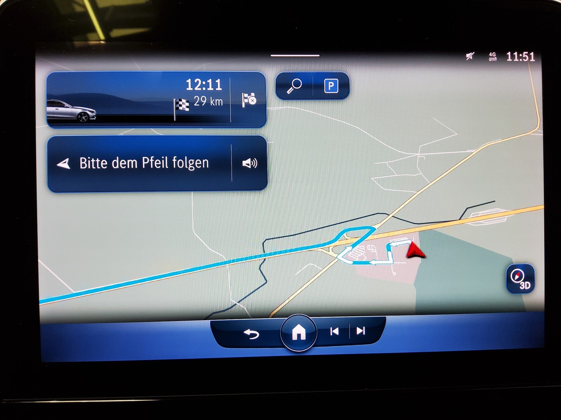Mercedes-Benz C 200 T d Avantgarde T-Leder Navi LED Sound RFK 7