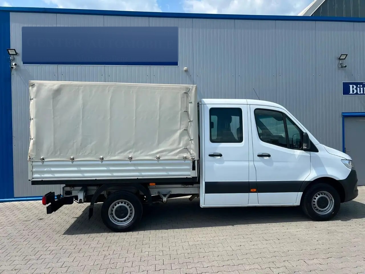 Mercedes-Benz Sprinter 316 DOKA LANG PRITSCHE PLANE 6-SITZ AHK 5