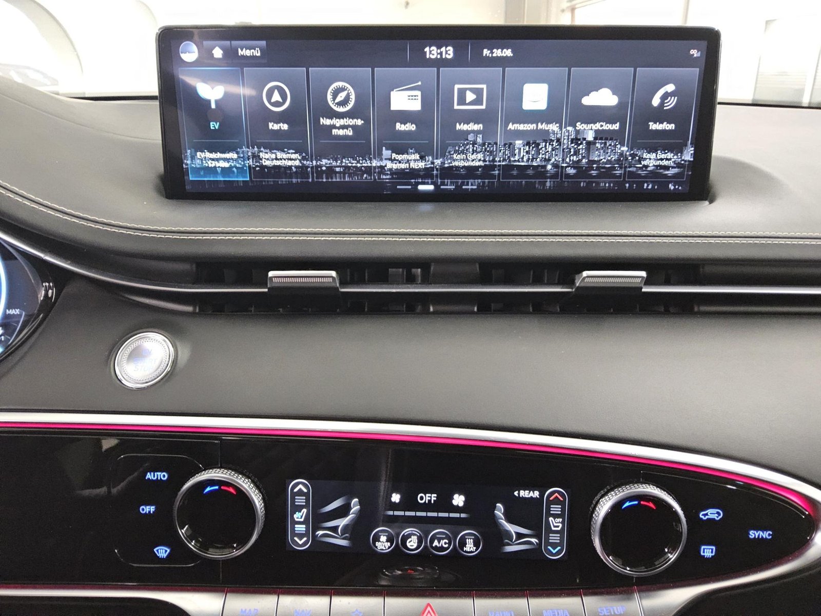 Genesis GV70 AWD LED Leder HuD Sound RFK SHZ 7