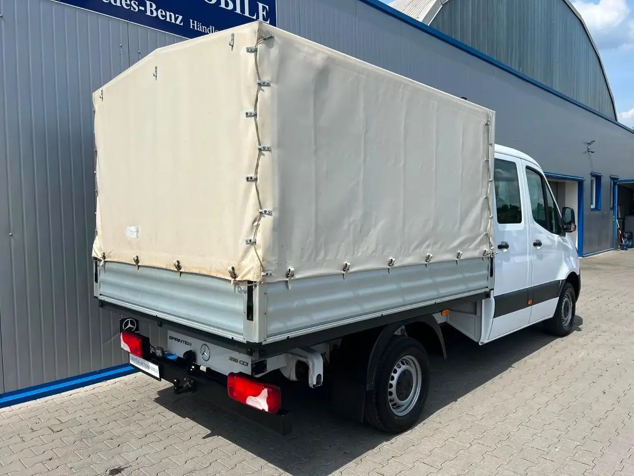 Mercedes-Benz Sprinter 316 DOKA LANG PRITSCHE PLANE 6-SITZ AHK 7