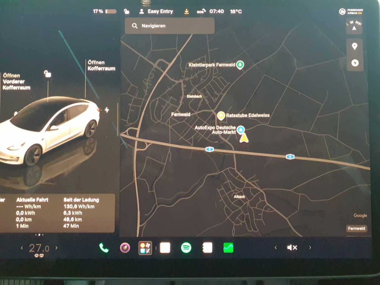 Tesla Model 3 RWD Hinterradantrieb 12