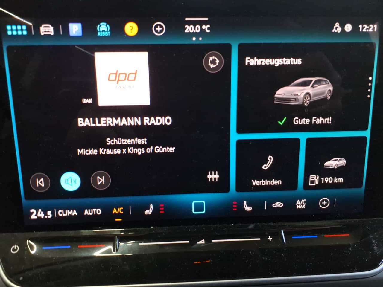 Volkswagen Golf Variant 1.5 eTSI OPF DSG Life 12