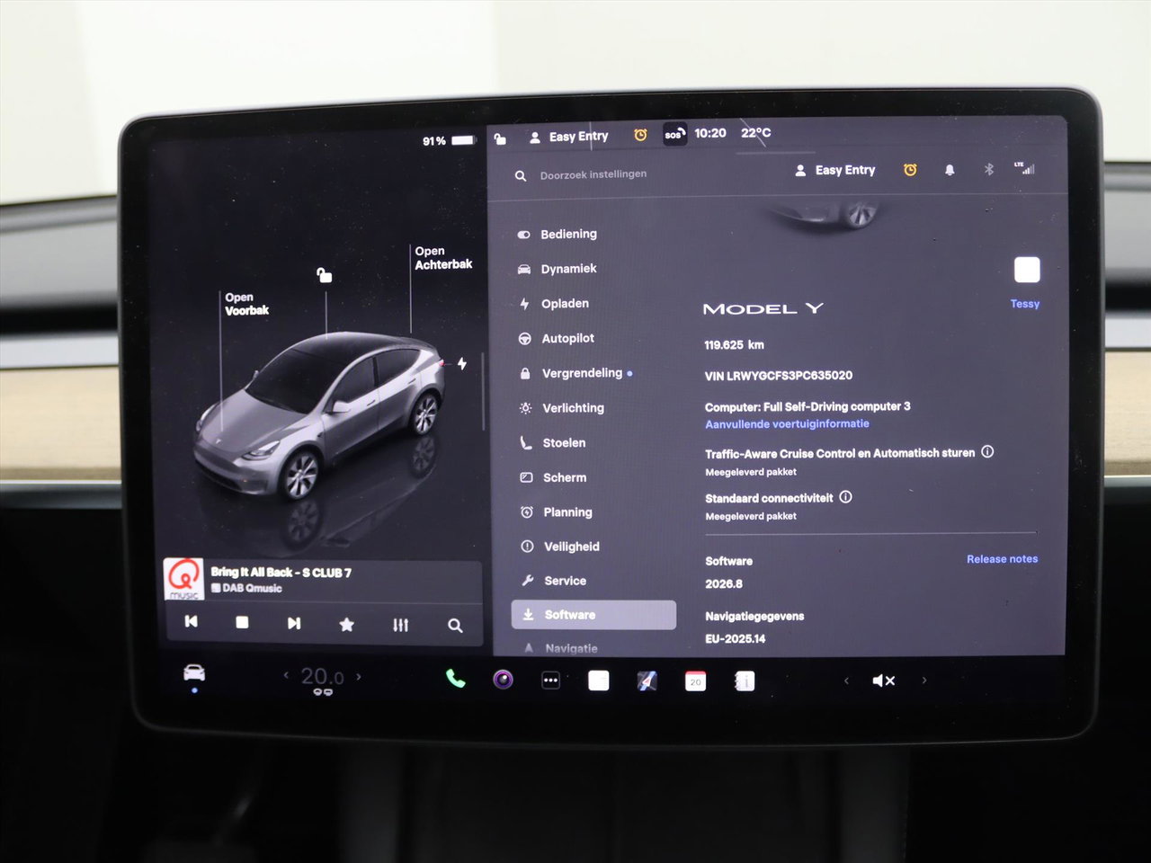 Tesla Model Y Standard RWD Plus 92.4% SoH [ TREKHAAK+LFP ACCU+AUTOPILOT+19 INCH+PREMIUM AUDIO ] 24