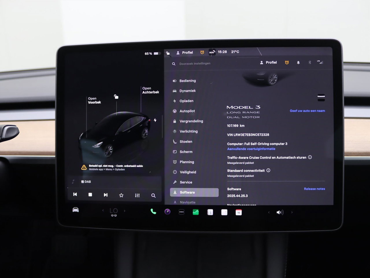 Tesla Model 3 Long-Range AWD 351pk 75 kWh 90.6% SoH UPGRADE [ TREKHAAK+AMD RYZEN+WARMTEPOMP+AUTOPILOT ] 8