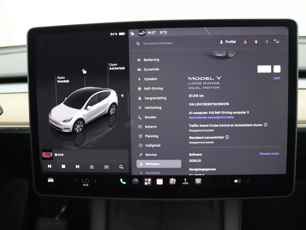 Tesla Model Y Long Range AWD 75kWh 351pk [ AMD RYZEN+AUTOPILOT+19 INCH+PREMIUM AUDIO ] 30