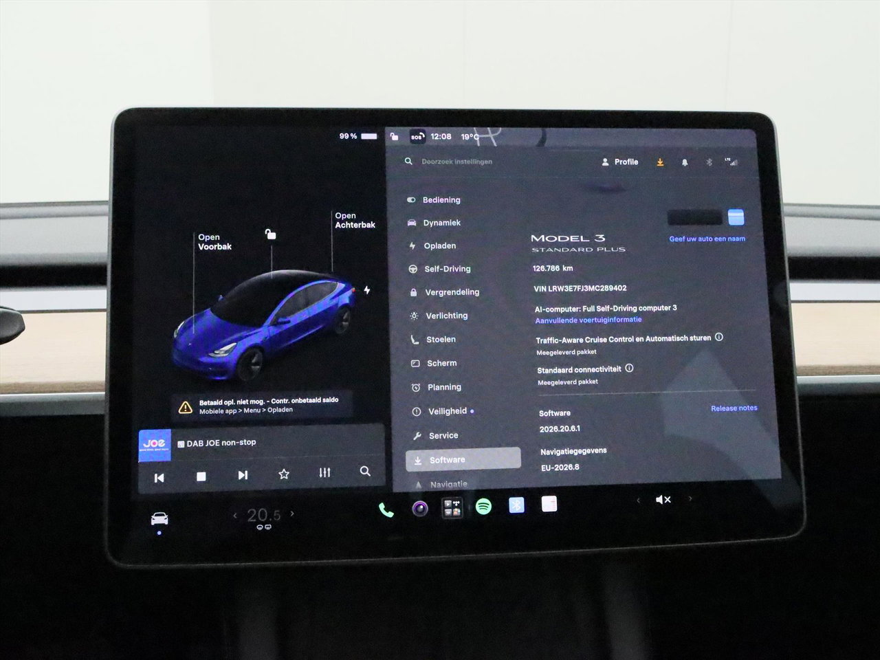 Tesla Model 3 Standard RWD Plus FACELIFT 90,4% SoH [ TREKHAAK+LFP-ACCU+WARMTEPOMP+AUTOPILOT+60 kWh+PREMIUM AUDIO ] 26