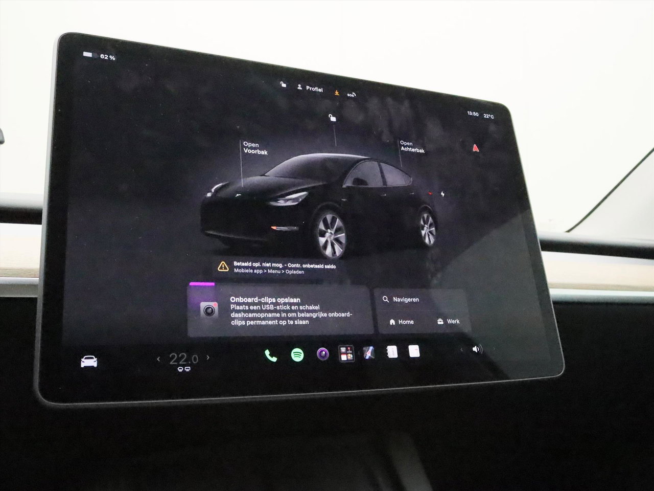 Tesla Model Y Long Range AWD 75kWh 351pk AMD RYZEN 92,5% SoH [ AUTOPILOT+19 INCH+PREMIUM AUDIO ] 25