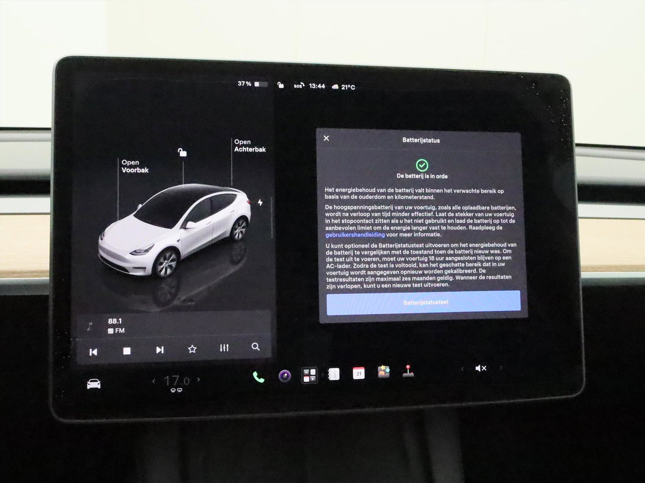 Tesla Model Y Long Range AWD 75kWh 351pk 91.9% SoH [ TREKHAAK+AMD RYZEN+AUTOPILOT+19 INCH+PREMIUM AUDIO ] 27
