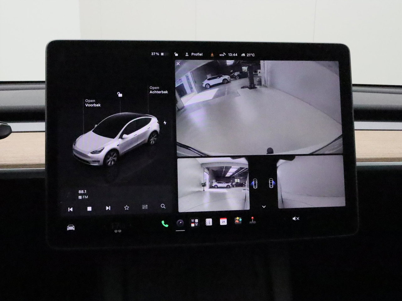 Tesla Model Y Long Range AWD 75kWh 351pk 91.9% SoH [ TREKHAAK+AMD RYZEN+AUTOPILOT+19 INCH+PREMIUM AUDIO ] 24