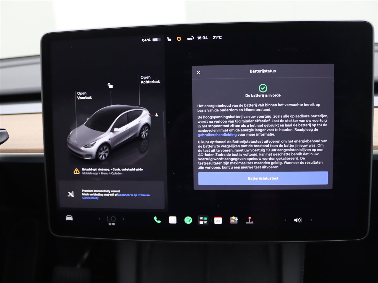 Tesla Model Y Long Range AWD 75kWh 351pk 95.2% SoH [ TREKHAAK+AMD RYZEN+AUTOPILOT+19 INCH+PREMIUM AUDIO ] 28