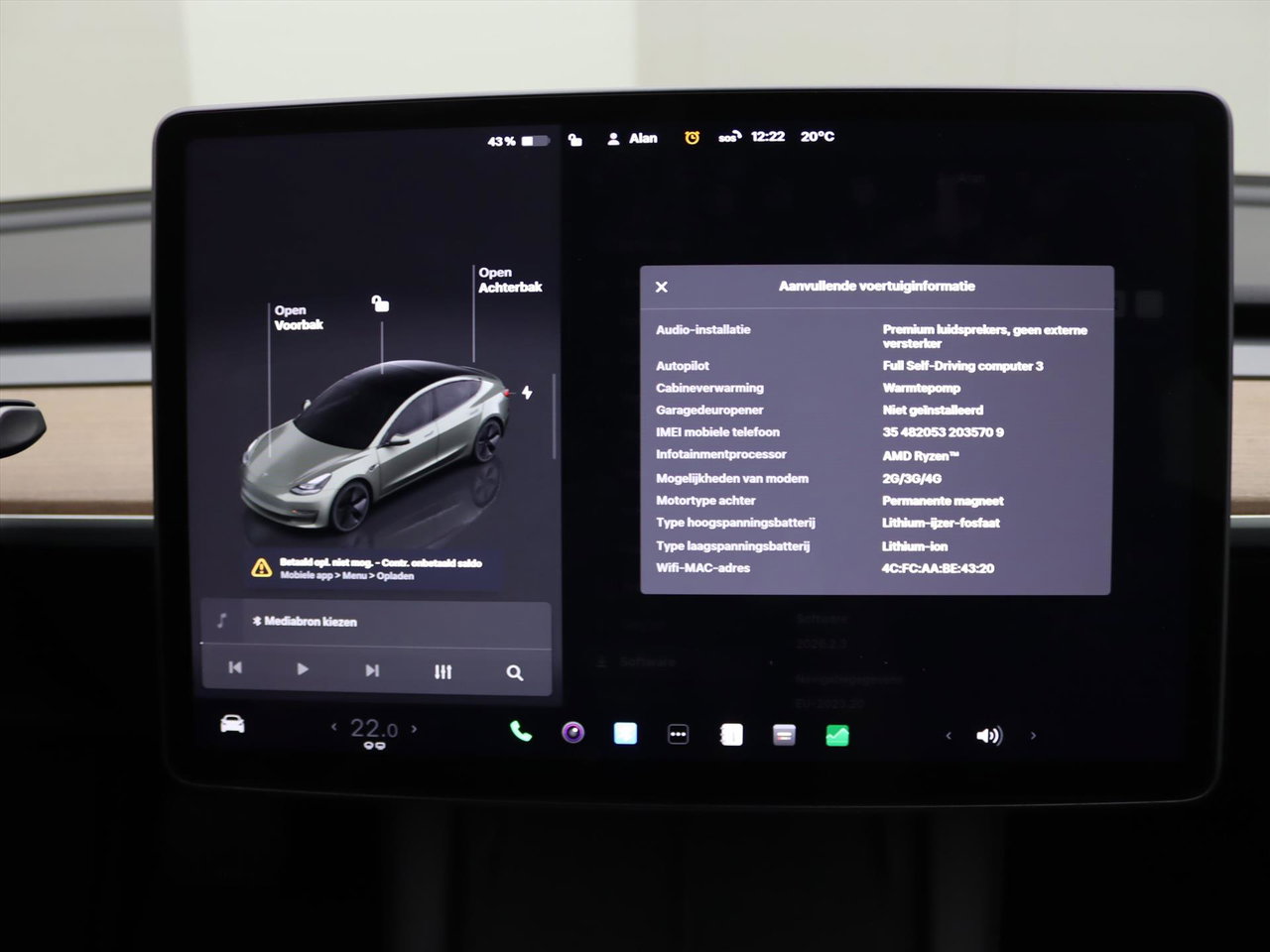Tesla Model 3 Standard RWD Plus UPGRADE 93.8% SoH [ AMD RYZEN+LFP-ACCU+WARMTEPOMP+AUTOPILOT ] 28