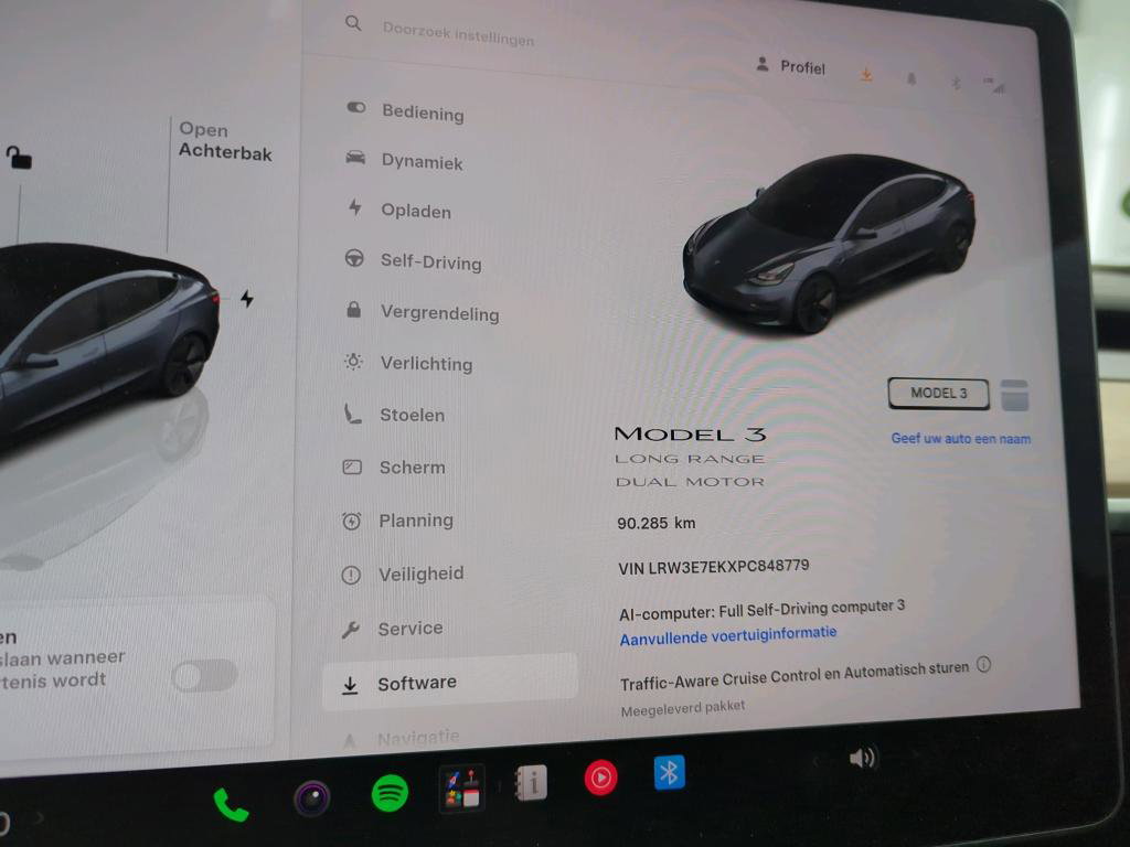 Tesla Model 3 Long-Range AWD 351pk 75 kWh 93.9% SoH UPGRADE [ RYZEN AMD+WARMTEPOMP+AUTOPILOT ] 23