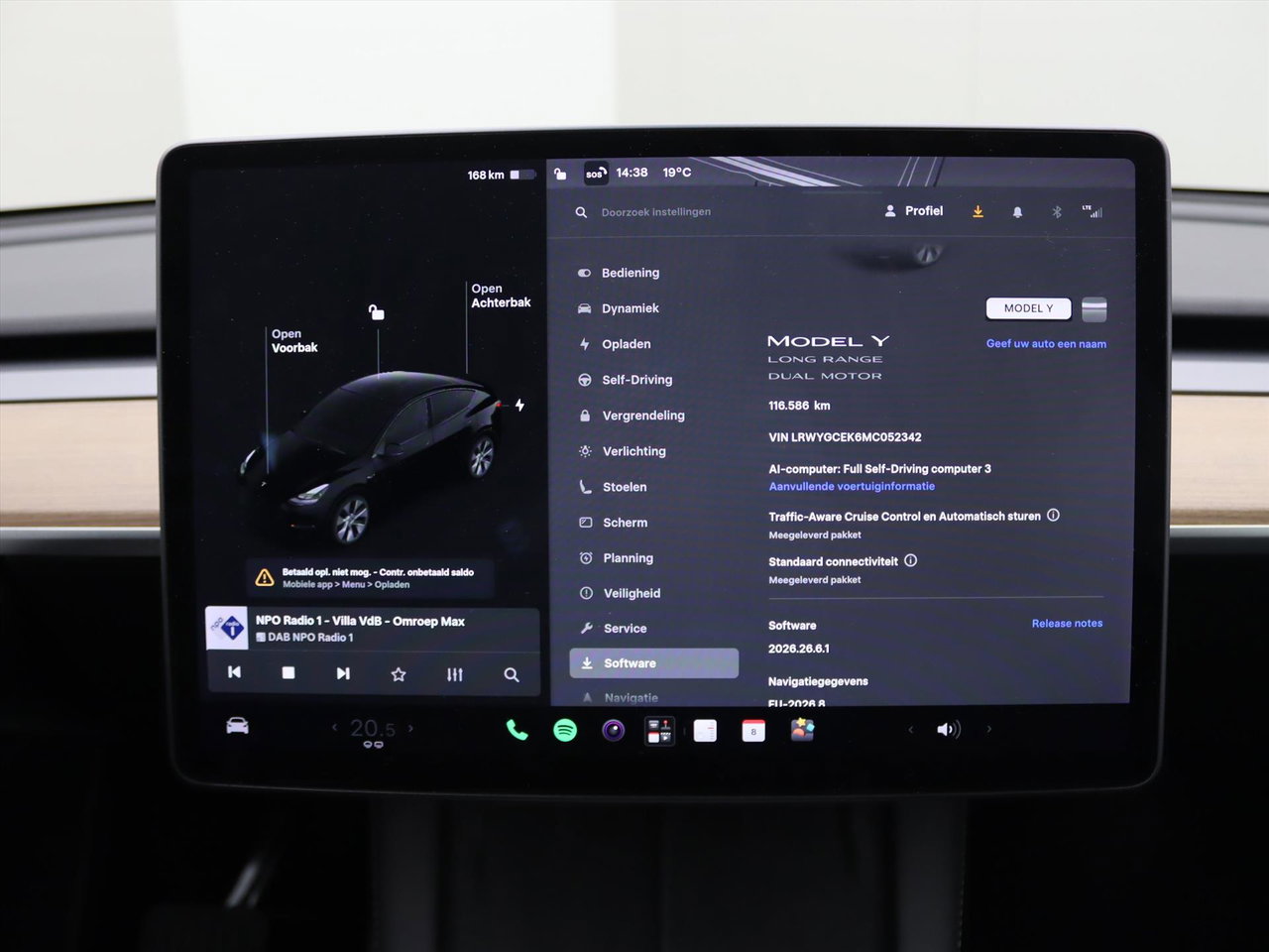 Tesla Model Y Long Range 351pk AWD [ TREKHAAK+AUTOPILOT+19 INCH+PREMIUM AUDIO ] 29