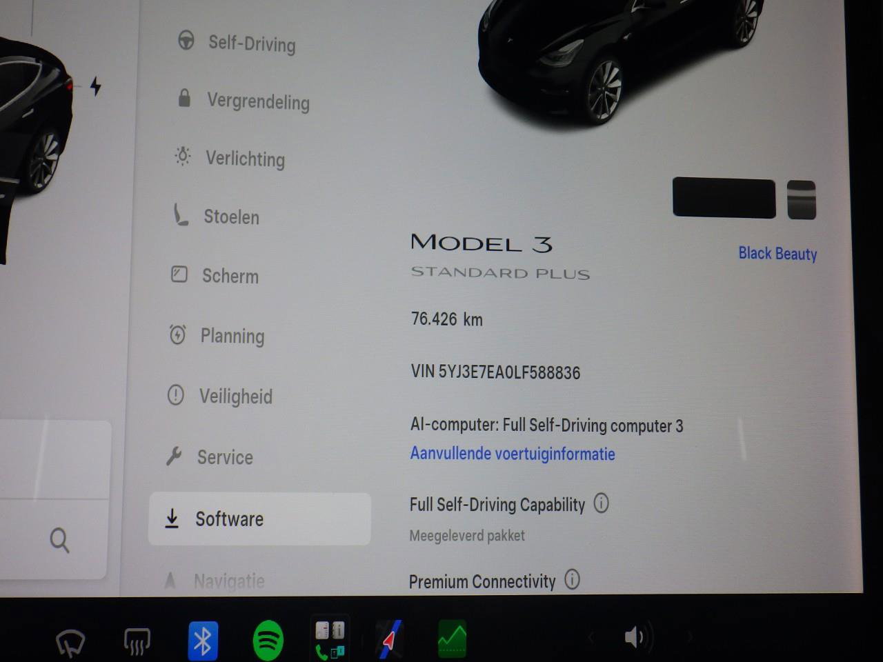 Tesla Model 3 Standard RWD Plus 85.3% SoH [ FSD+415KM WLTP+PREMIUM AUDIO ] 4