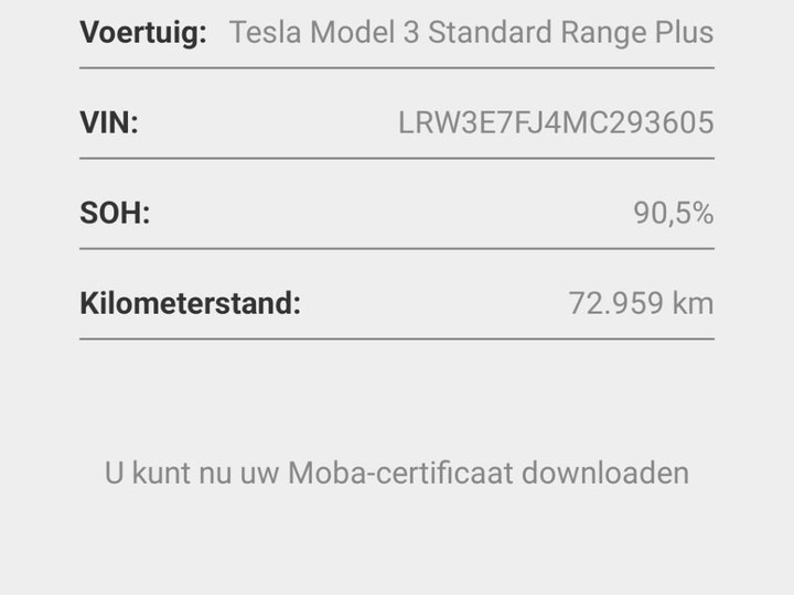 Tesla Model 3 Standard RWD Plus 90.5% SoH FACELIFT [ LFP-ACCU+WARMTEPOMP+AUTOPILOT+PREMIUM AUDIO ] 2
