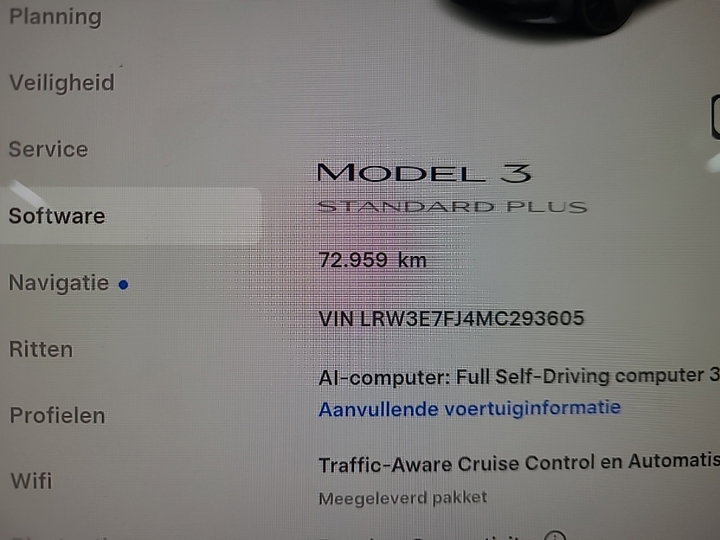 Tesla Model 3 Standard RWD Plus 90.5% SoH FACELIFT [ LFP-ACCU+WARMTEPOMP+AUTOPILOT+PREMIUM AUDIO ] 11