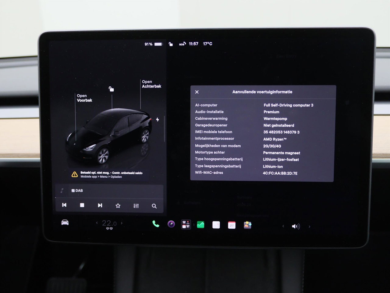 Tesla Model Y Standard RWD Plus 94.8% SoH [ LFP-ACCU+AUTOPILOT+19 INCH+60 kWh+PREMIUM AUDIO ] 13