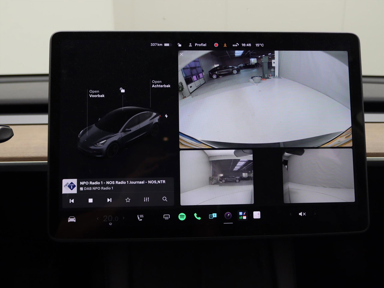 Tesla Model 3 Long-Range AWD 351pk 75 kWh 92,3% SoH FACELIFT [ WARMTEPOMP+FSD+620KM WLTP+PREMIUM AUDIO ] 23