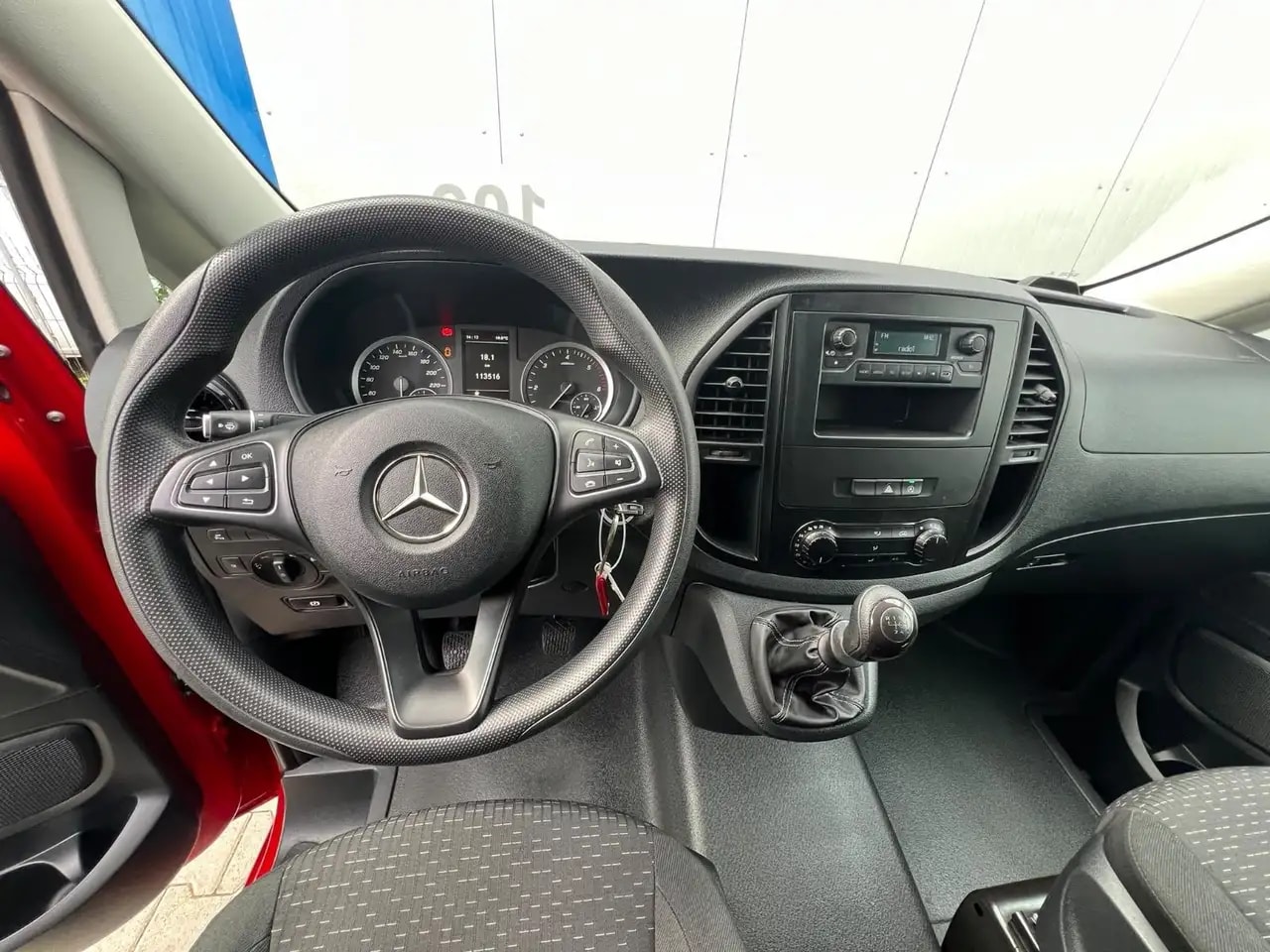 Mercedes-Benz Vito 110 KOMPAKT KLIMA TEMPOMAT 2-SITZE SCHRÄNKE 16