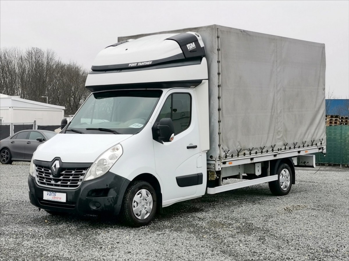 Renault Master 130DCI valník 8palet/měchy/ČR