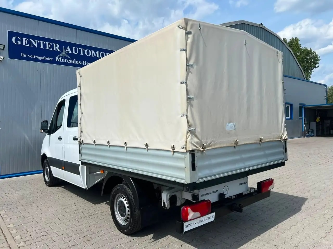 Mercedes-Benz Sprinter 316 DOKA LANG PRITSCHE PLANE 6-SITZ AHK 6